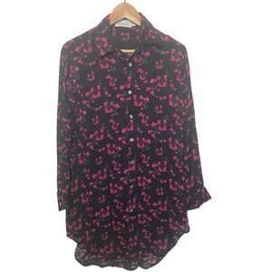 Verandah Floral shirt button down shirt (Small)